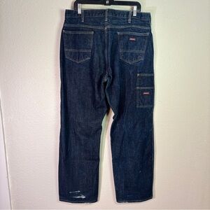 Dickies Carpenter Jeans Men’s 36x32 Dark Wash Denim Workwear Relaxed Work